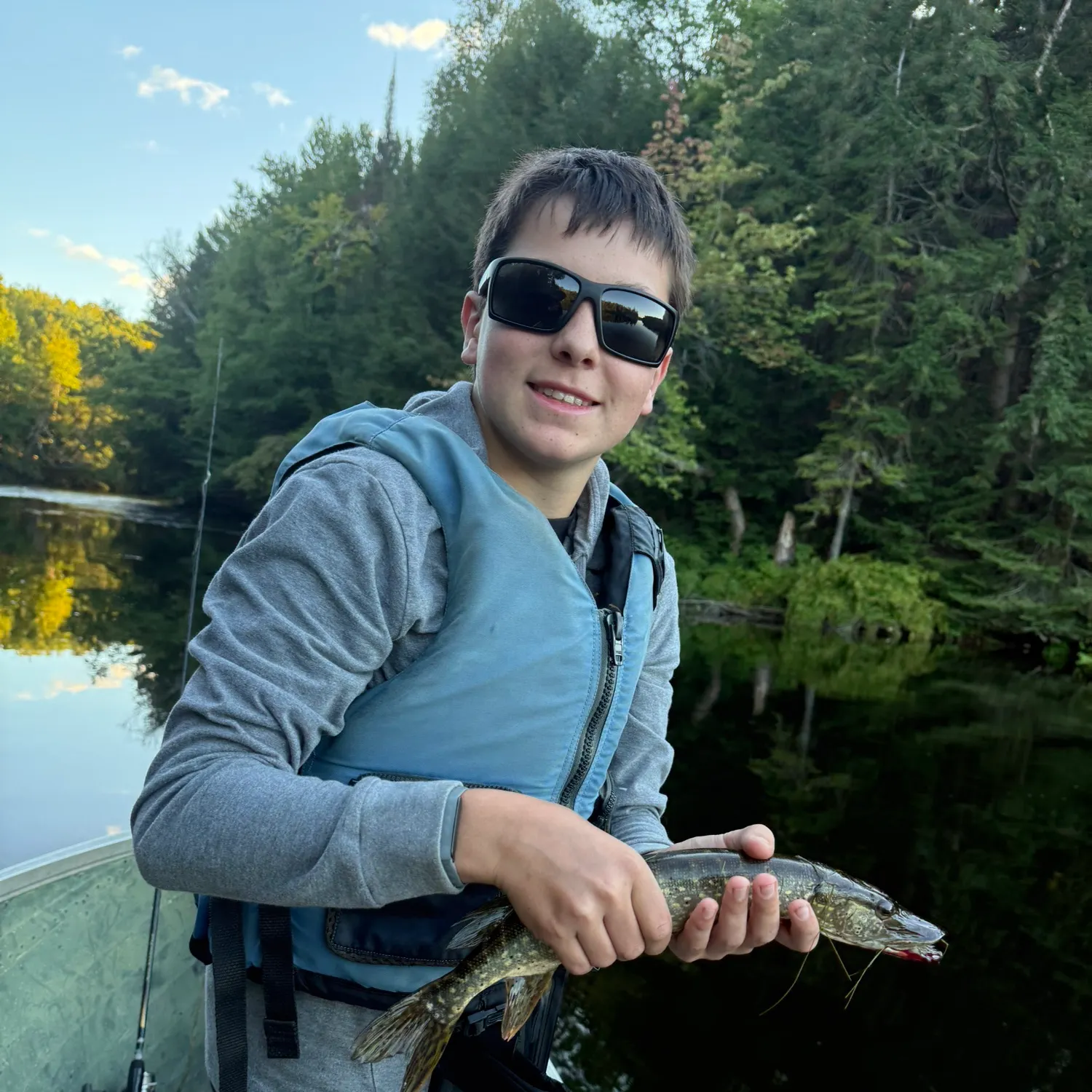Northern pike caught on Fishbrain