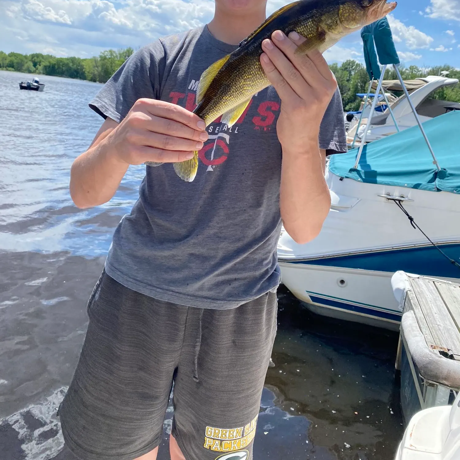 Walleye caught on Fishbrain