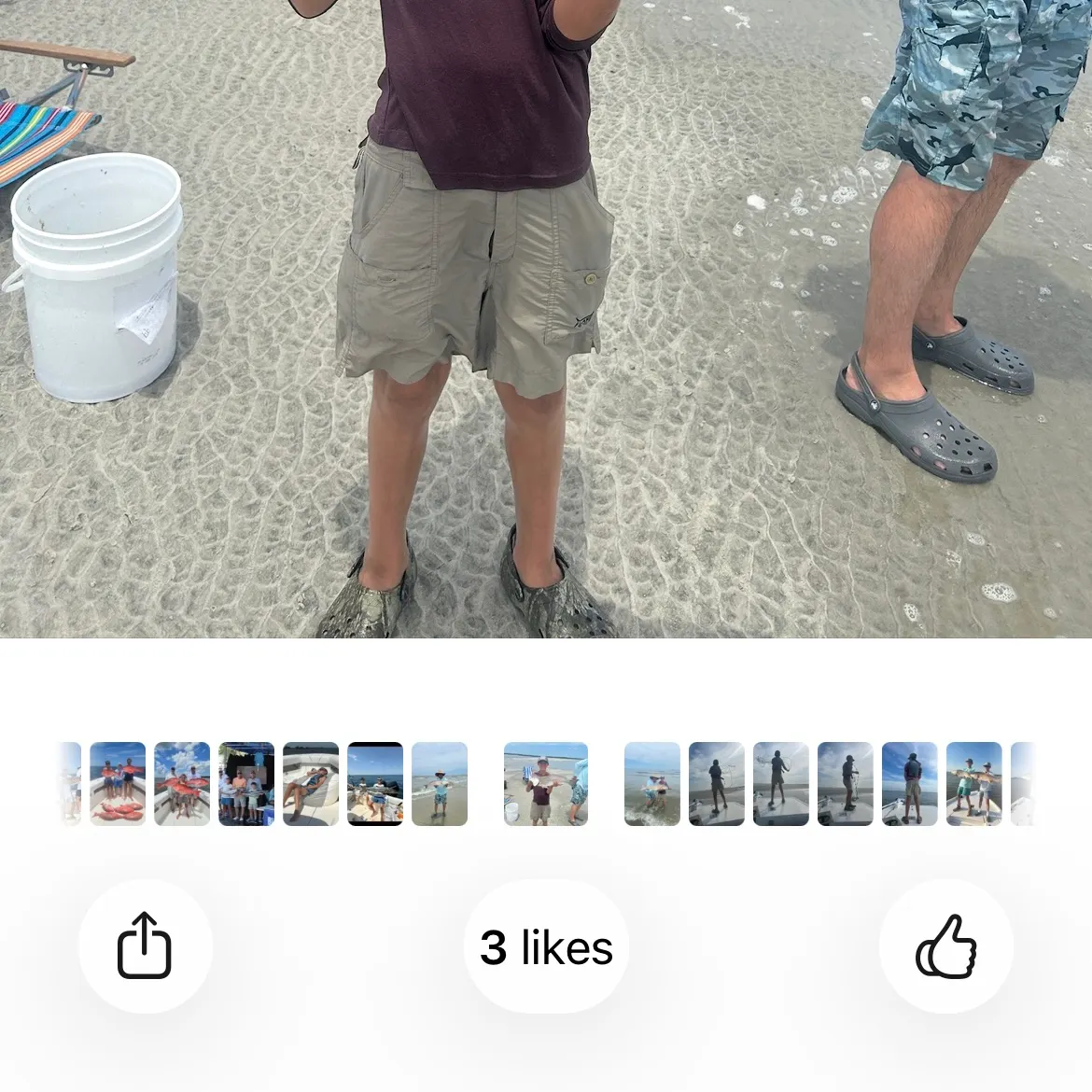 recently logged catches