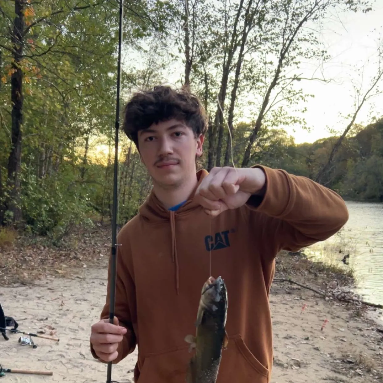 Yellow bullhead caught on Fishbrain