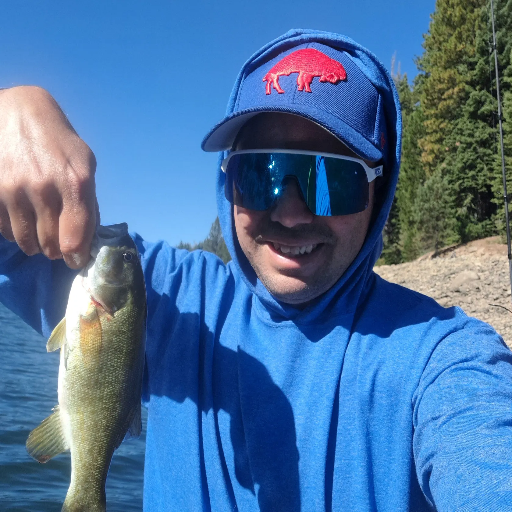 Smallmouth bass caught on Fishbrain