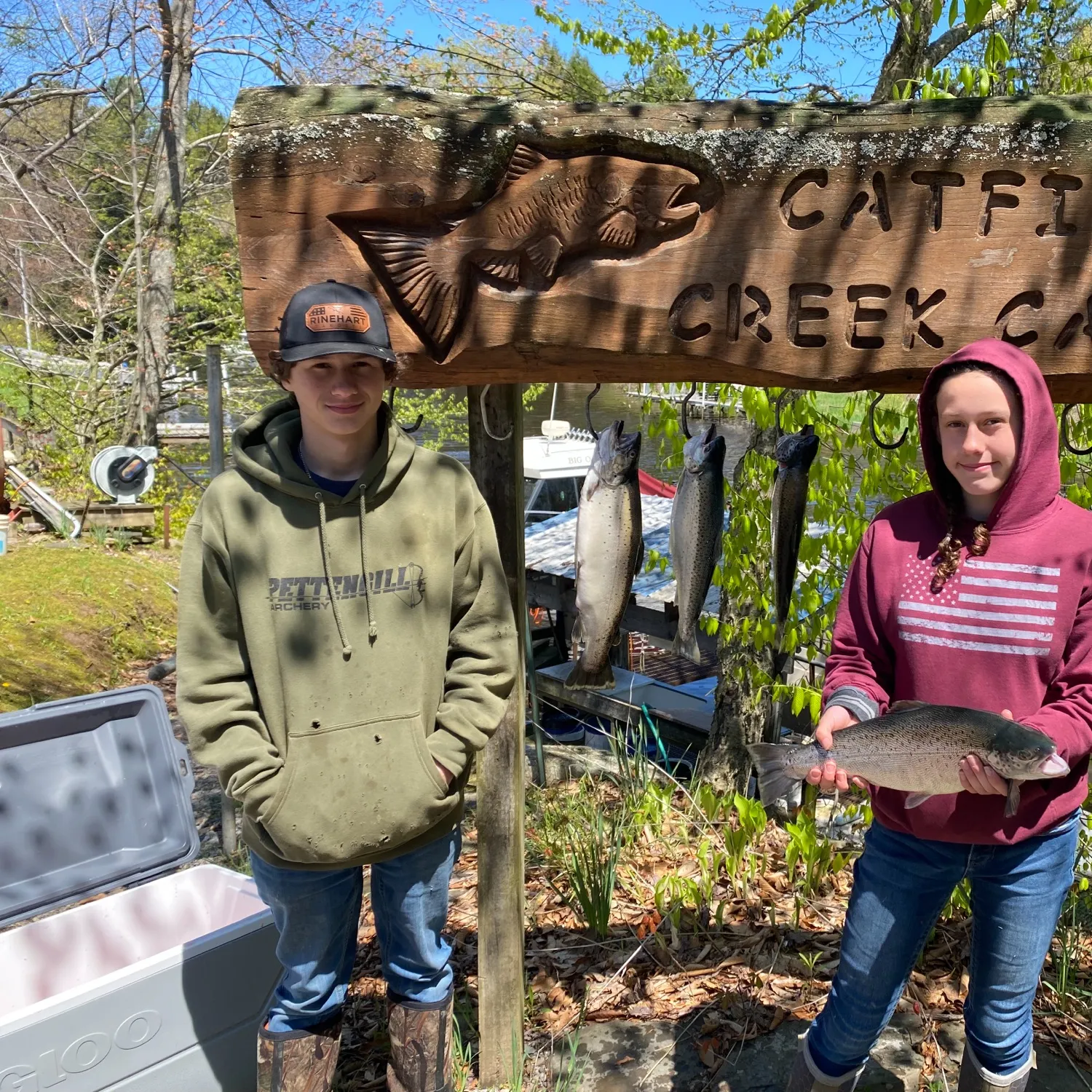 recently logged catches