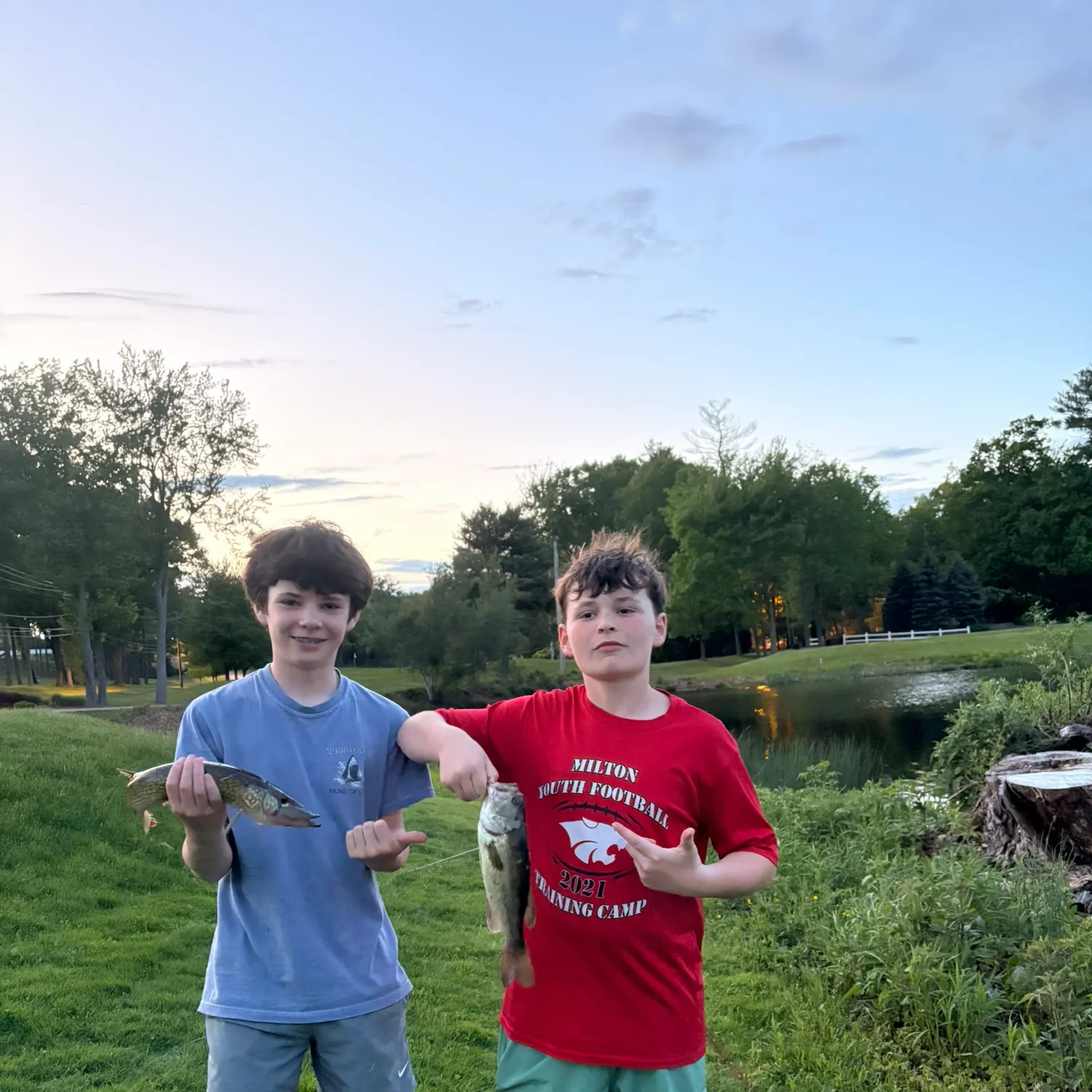recently logged catches