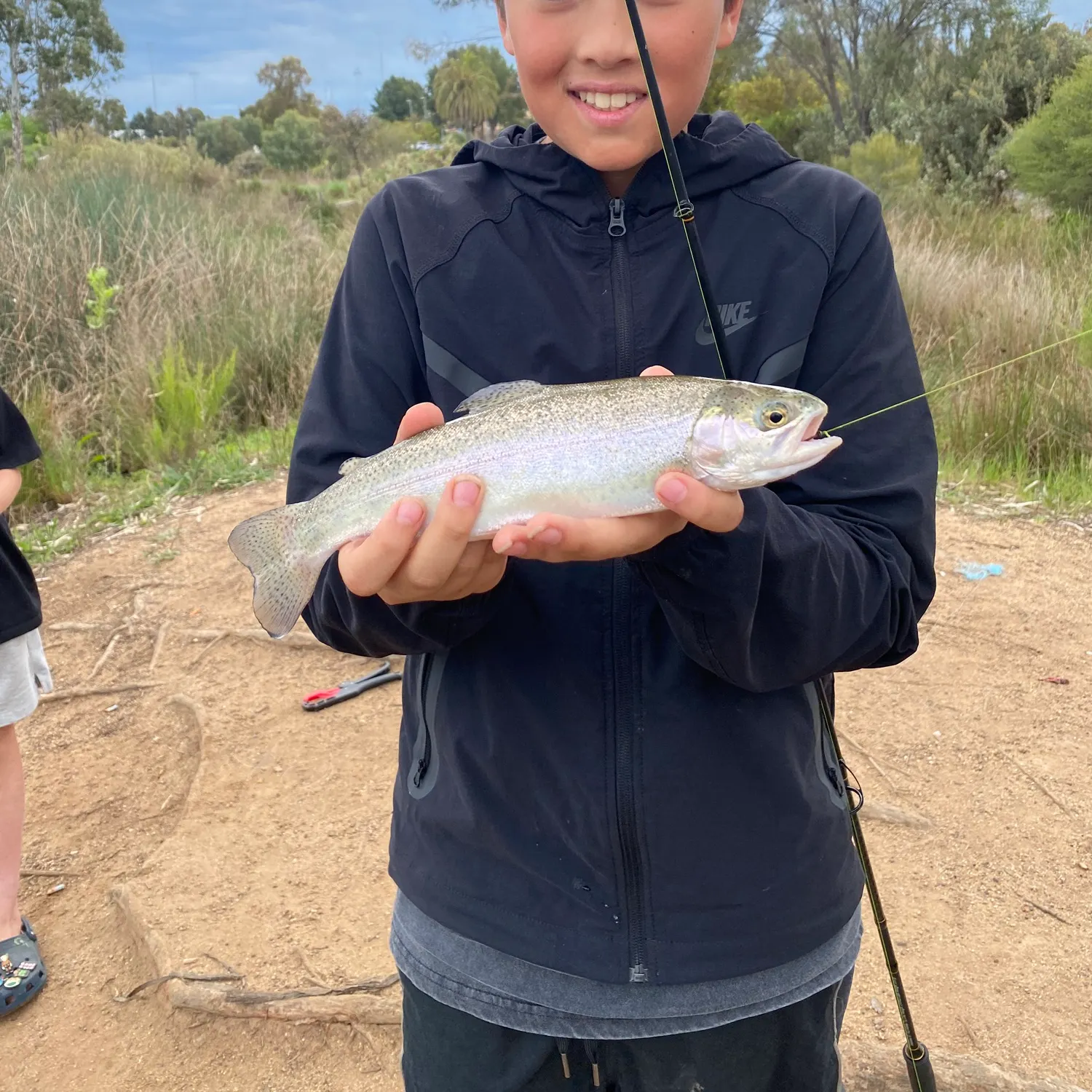 Rainbow trout caught on Fishbrain