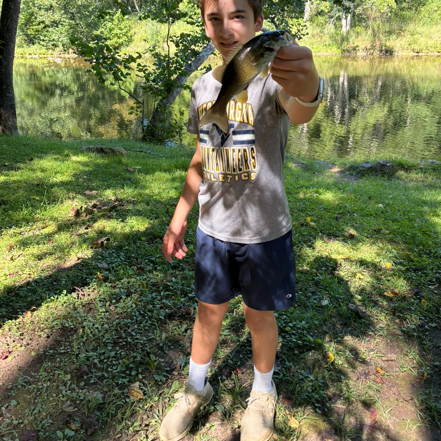 Smallmouth bass caught on Fishbrain