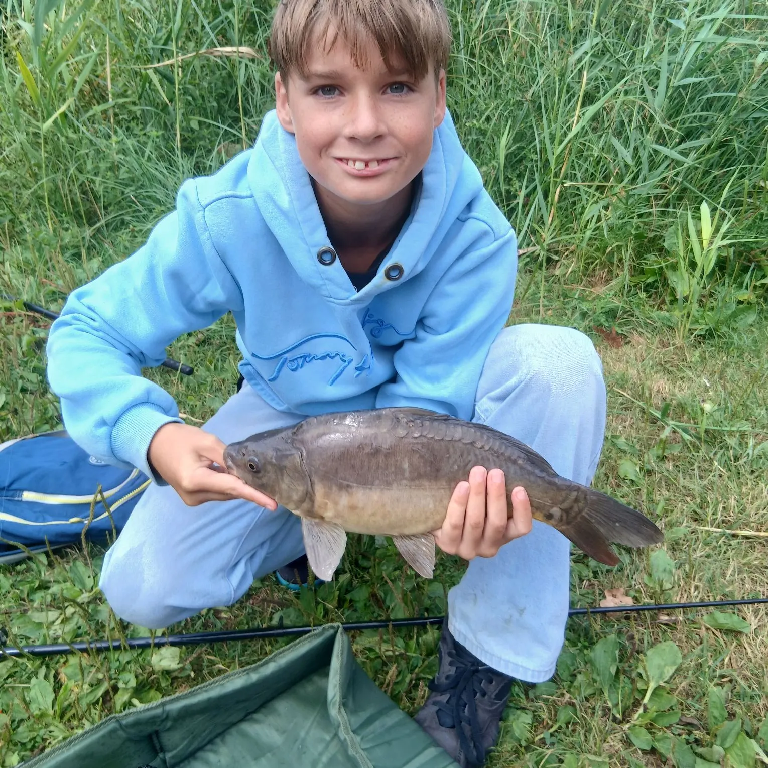 Mirror carp caught on Fishbrain