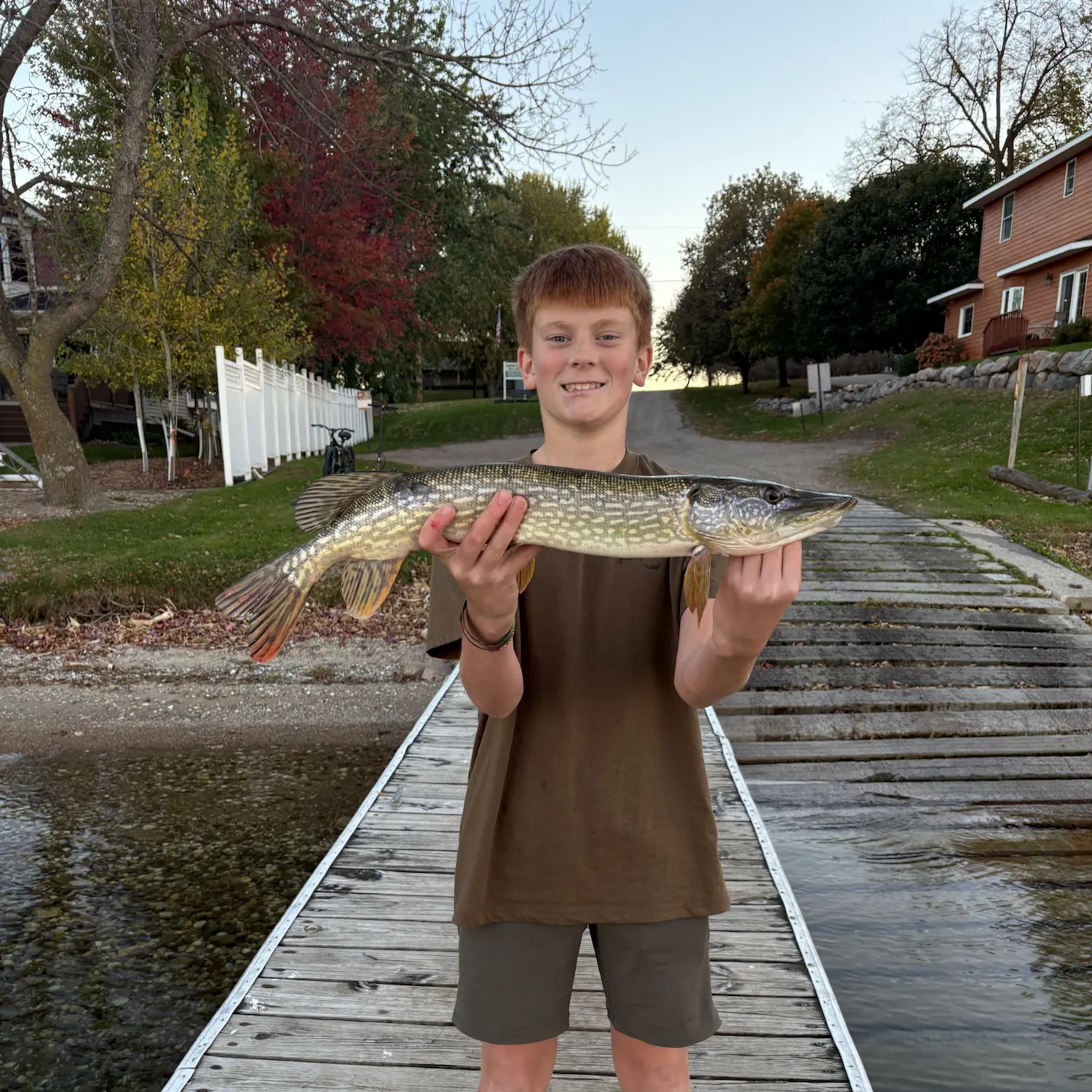 Northern pike caught on Fishbrain