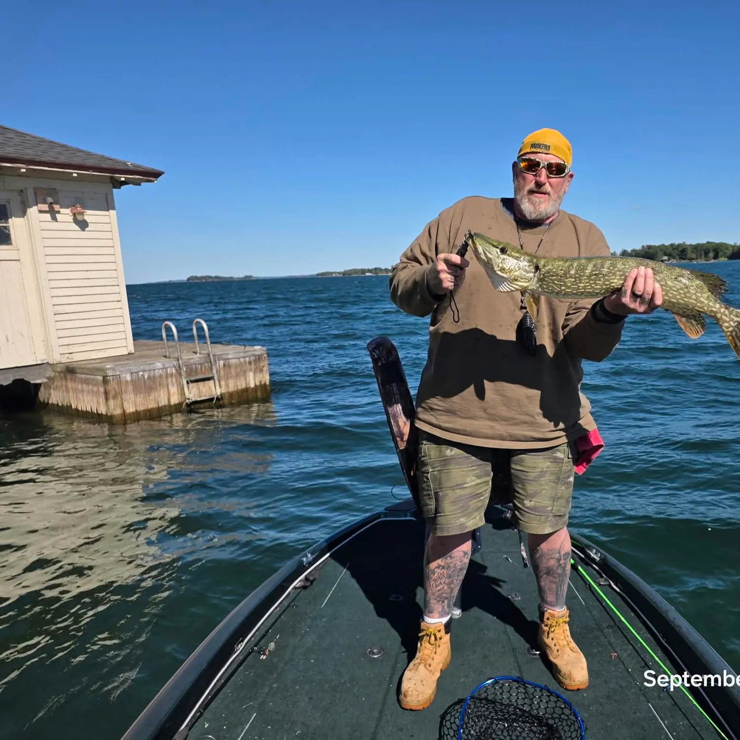 Northern pike caught on Fishbrain