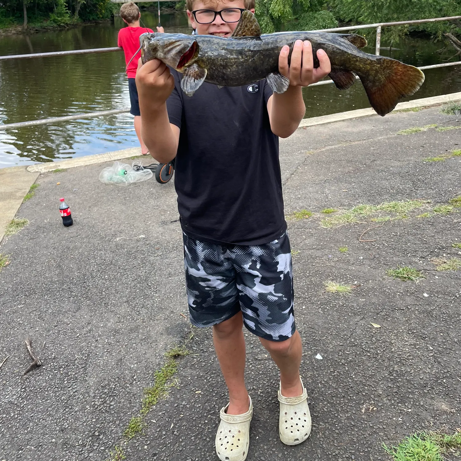 Flathead catfish caught on Fishbrain