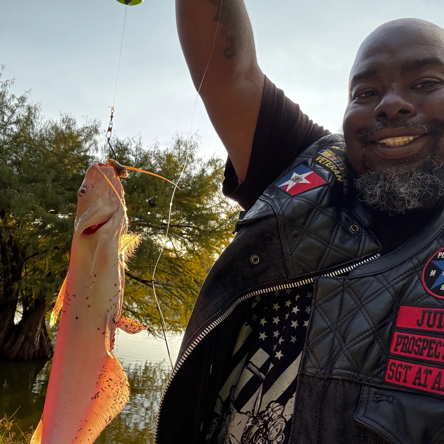 Channel catfish caught on Fishbrain