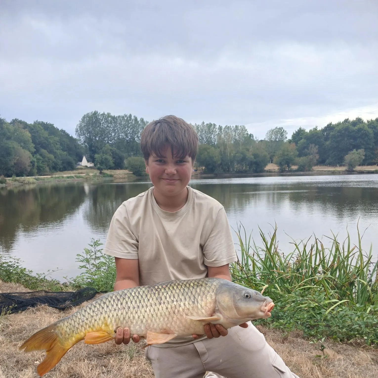 Common carp caught on Fishbrain