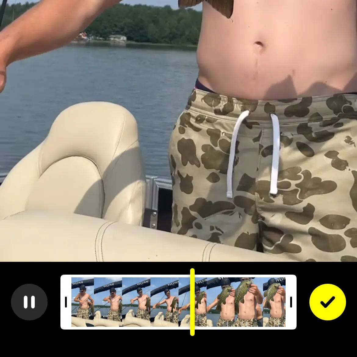 recently logged catches