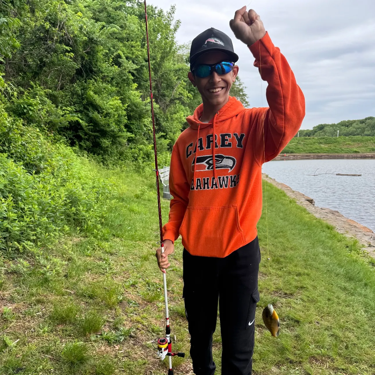 recently logged catches