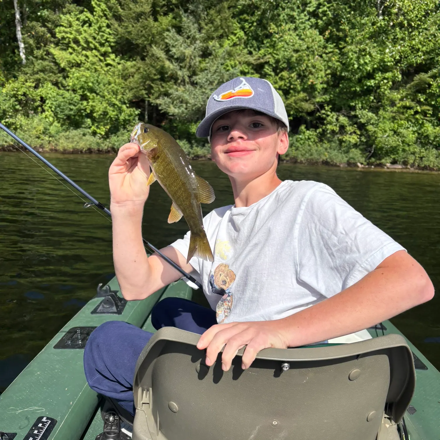 Smallmouth bass caught on Fishbrain