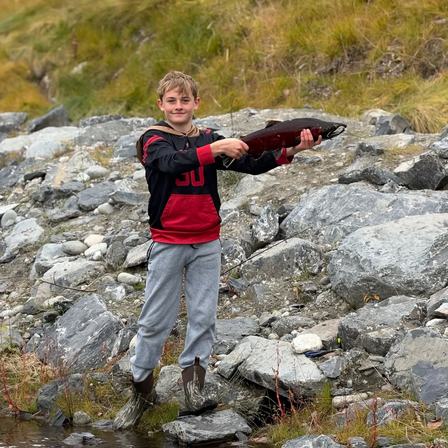 Sockeye salmon caught on Fishbrain