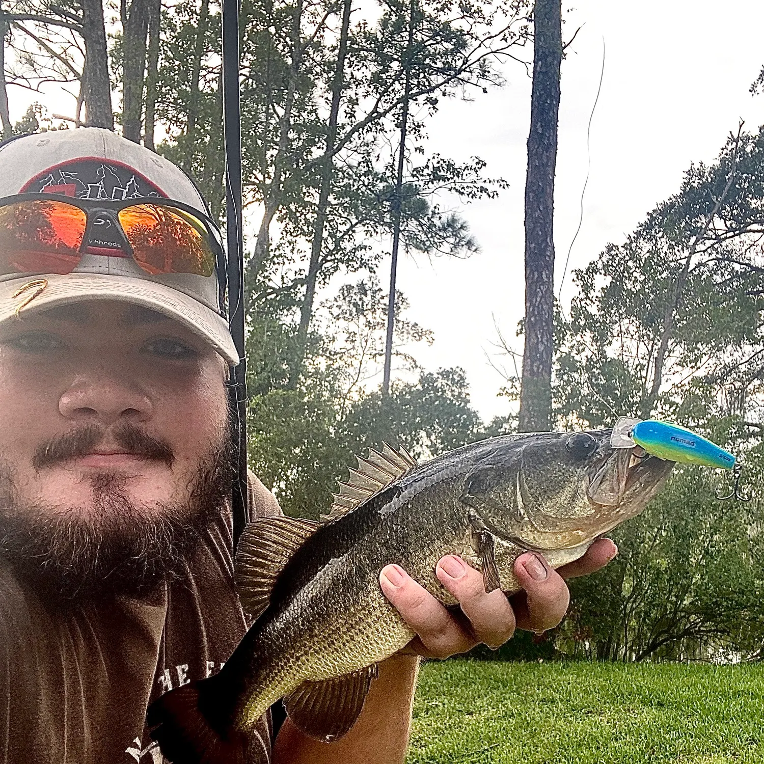 Florida bass caught on Fishbrain