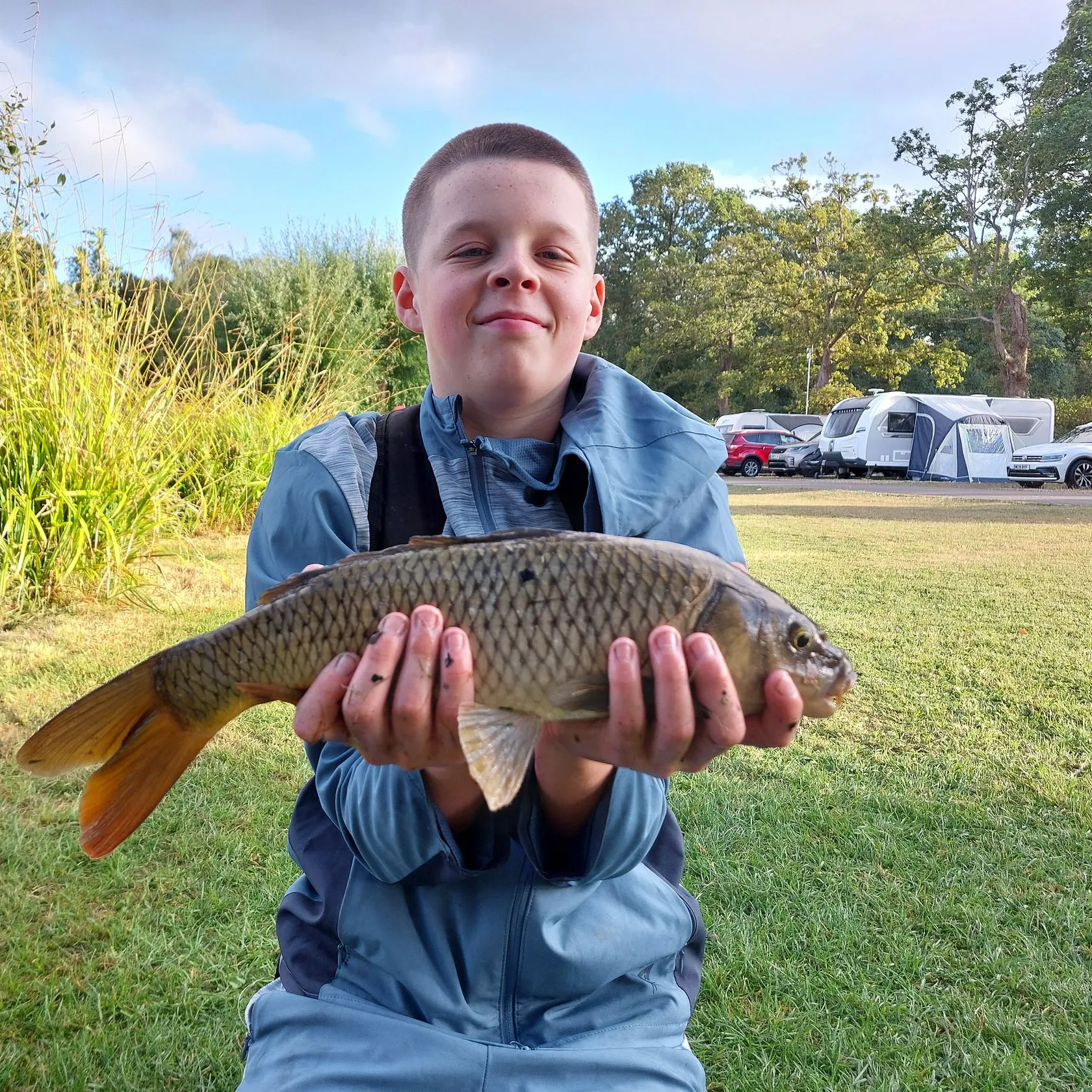 Common carp caught on Fishbrain
