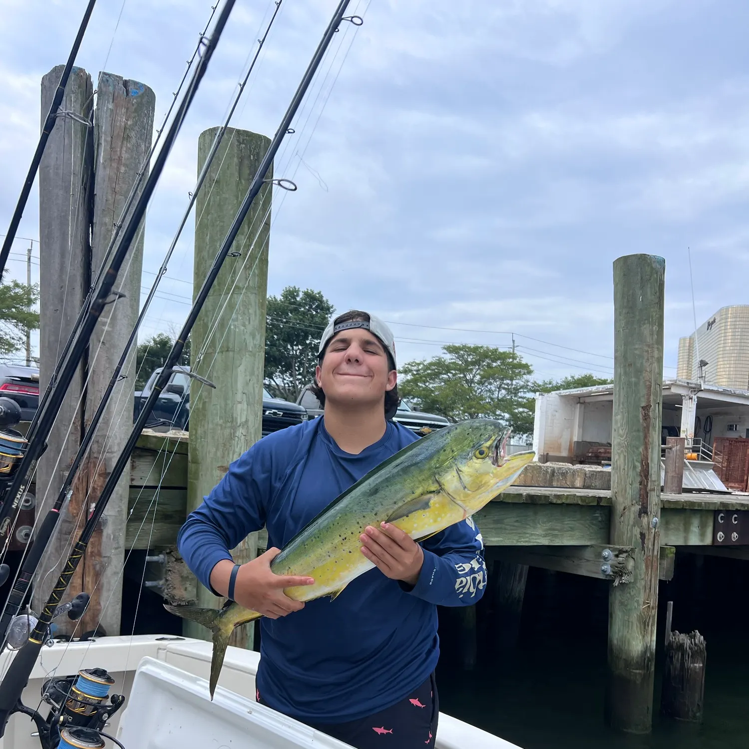 Common dolphinfish caught on Fishbrain