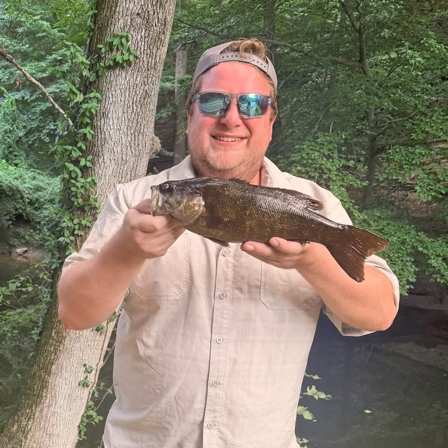 Smallmouth bass caught on Fishbrain