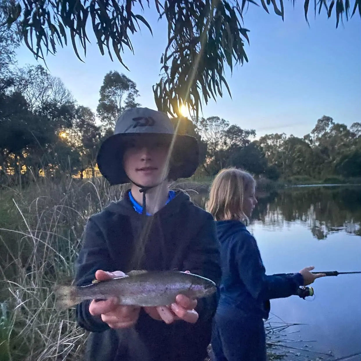 Rainbow trout caught on Fishbrain