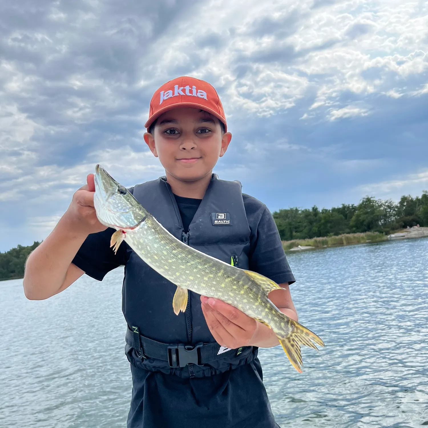 Northern pike caught on Fishbrain