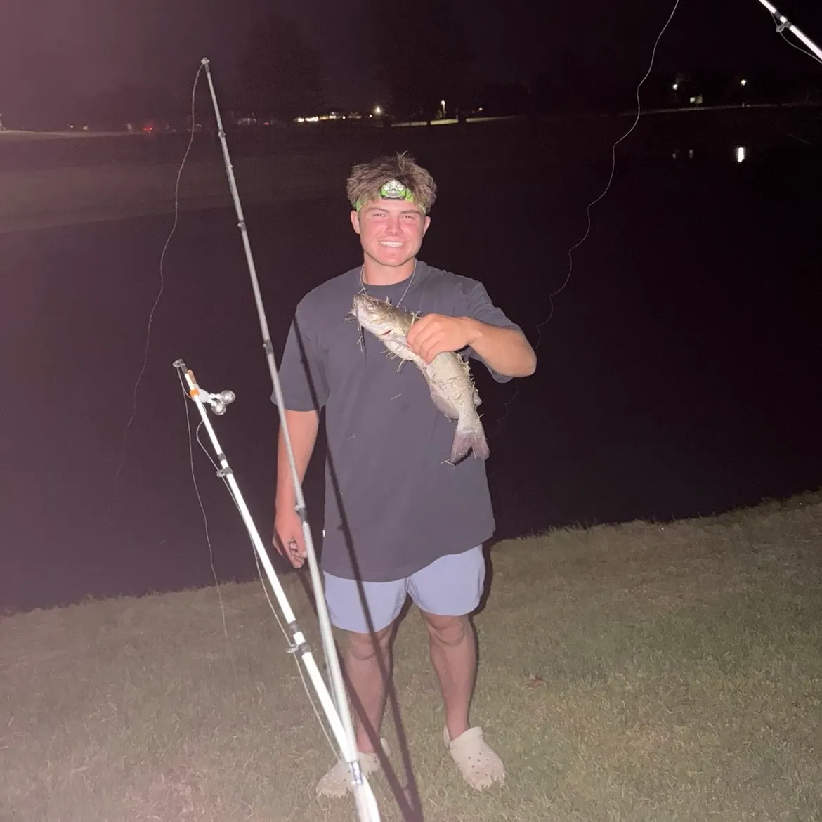 Channel catfish caught on Fishbrain