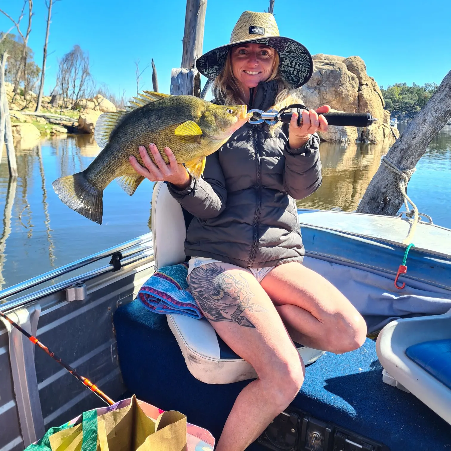 The most recent Golden perch catches on Fishbrain