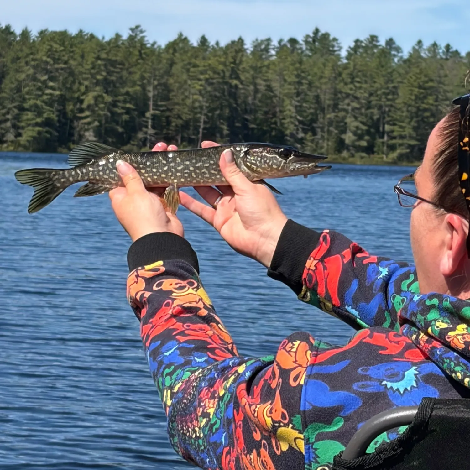 Northern pike caught on Fishbrain