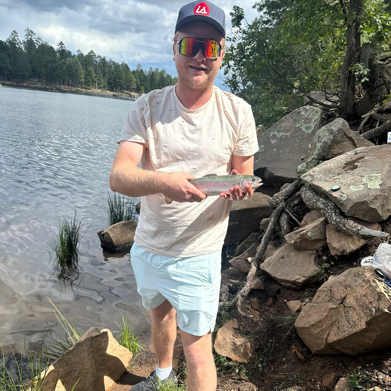 Rainbow trout caught on Fishbrain