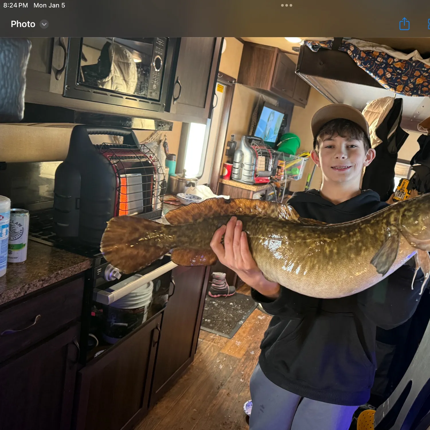 recently logged catches