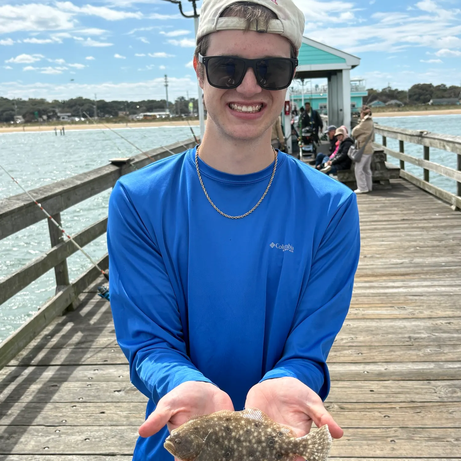 Summer flounder caught on Fishbrain