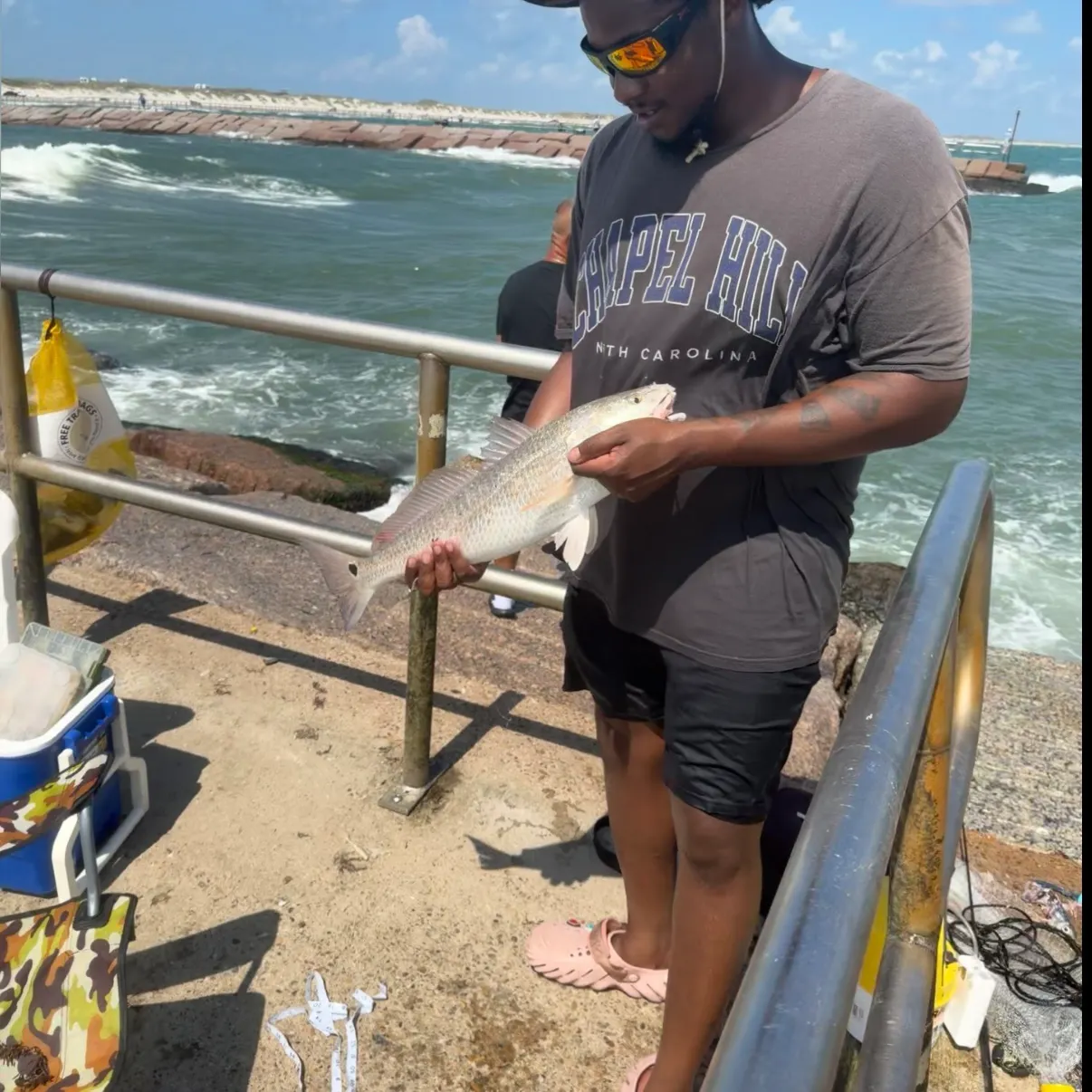 Red drum caught on Fishbrain