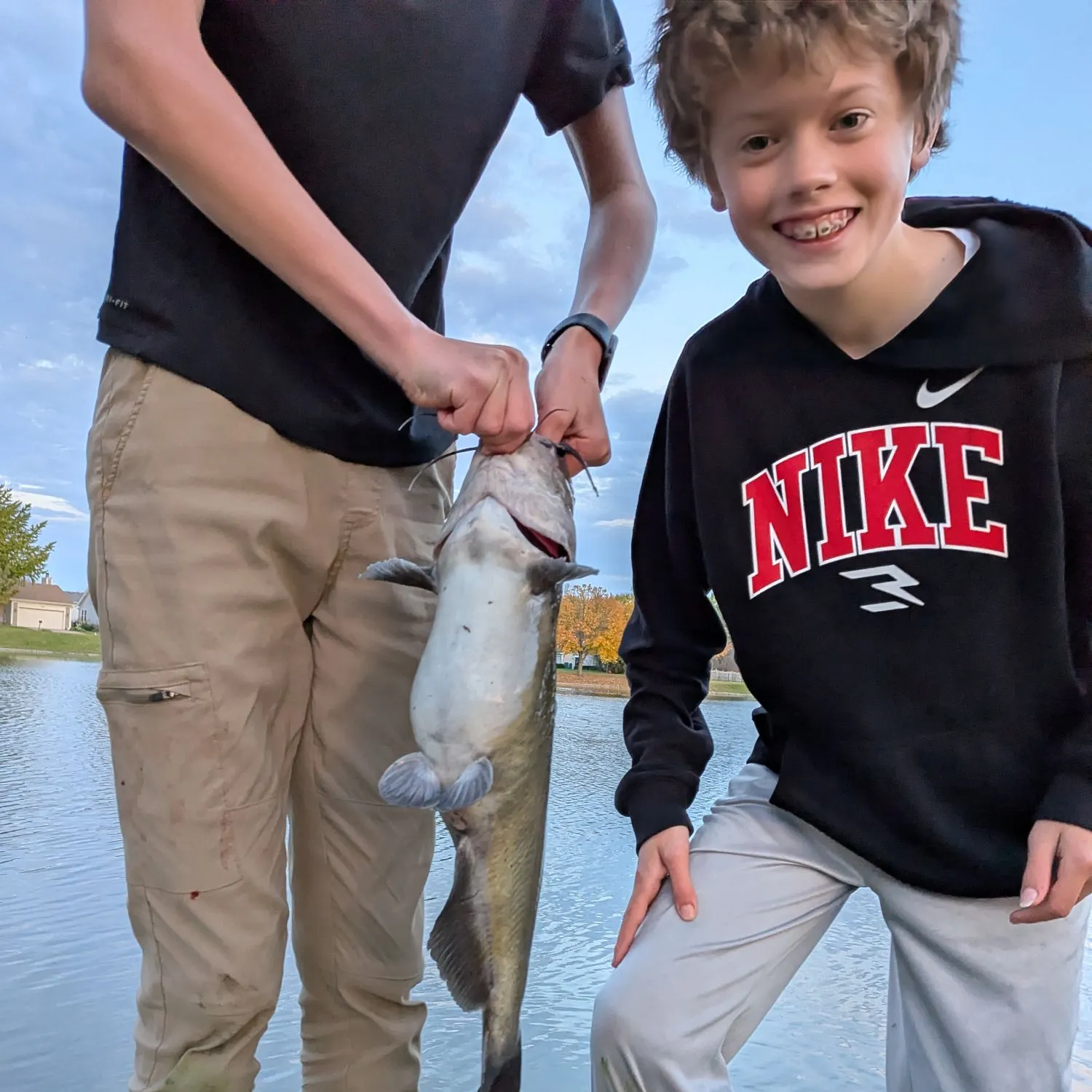 Channel catfish caught on Fishbrain