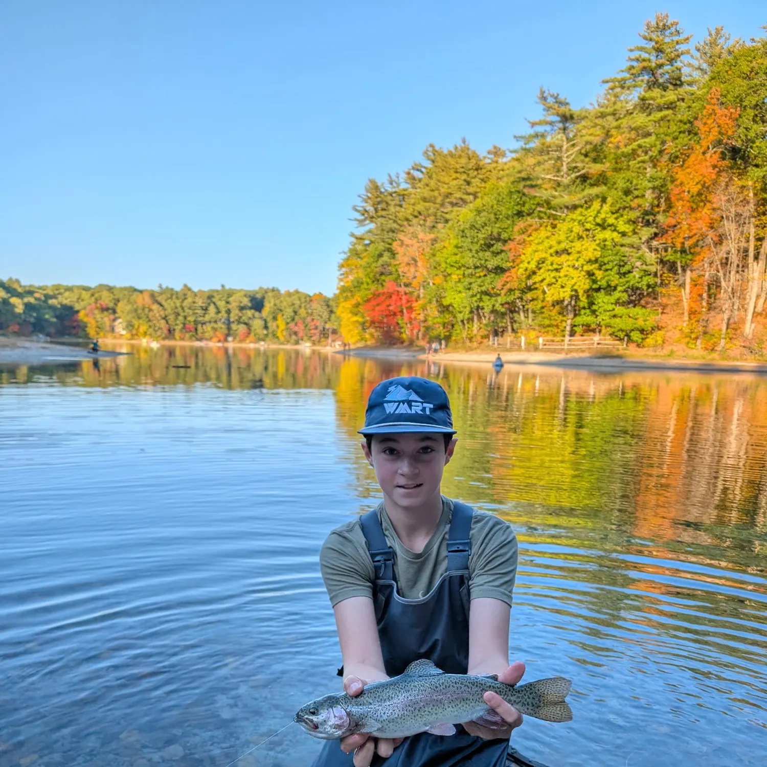Rainbow trout caught on Fishbrain