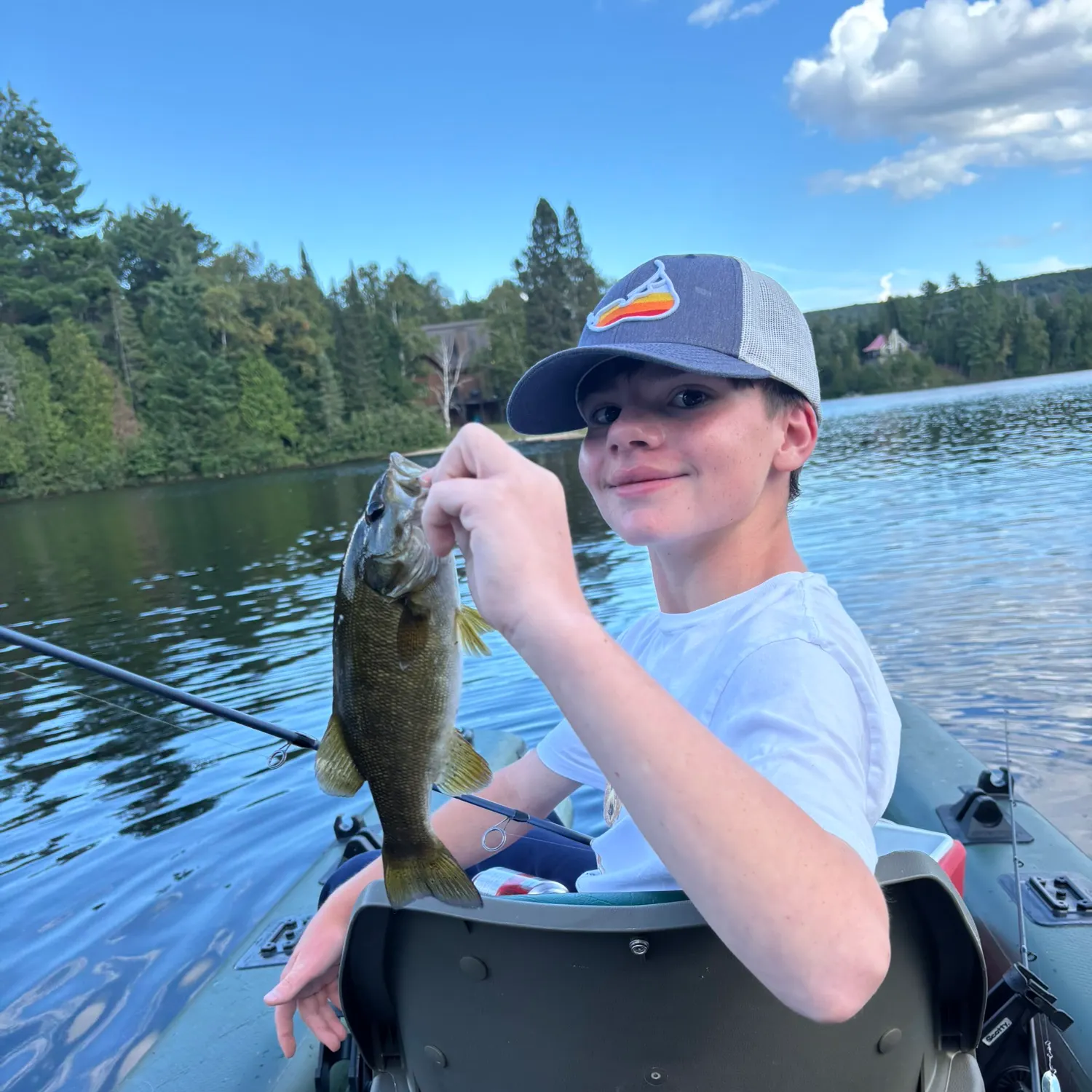 Smallmouth bass caught on Fishbrain