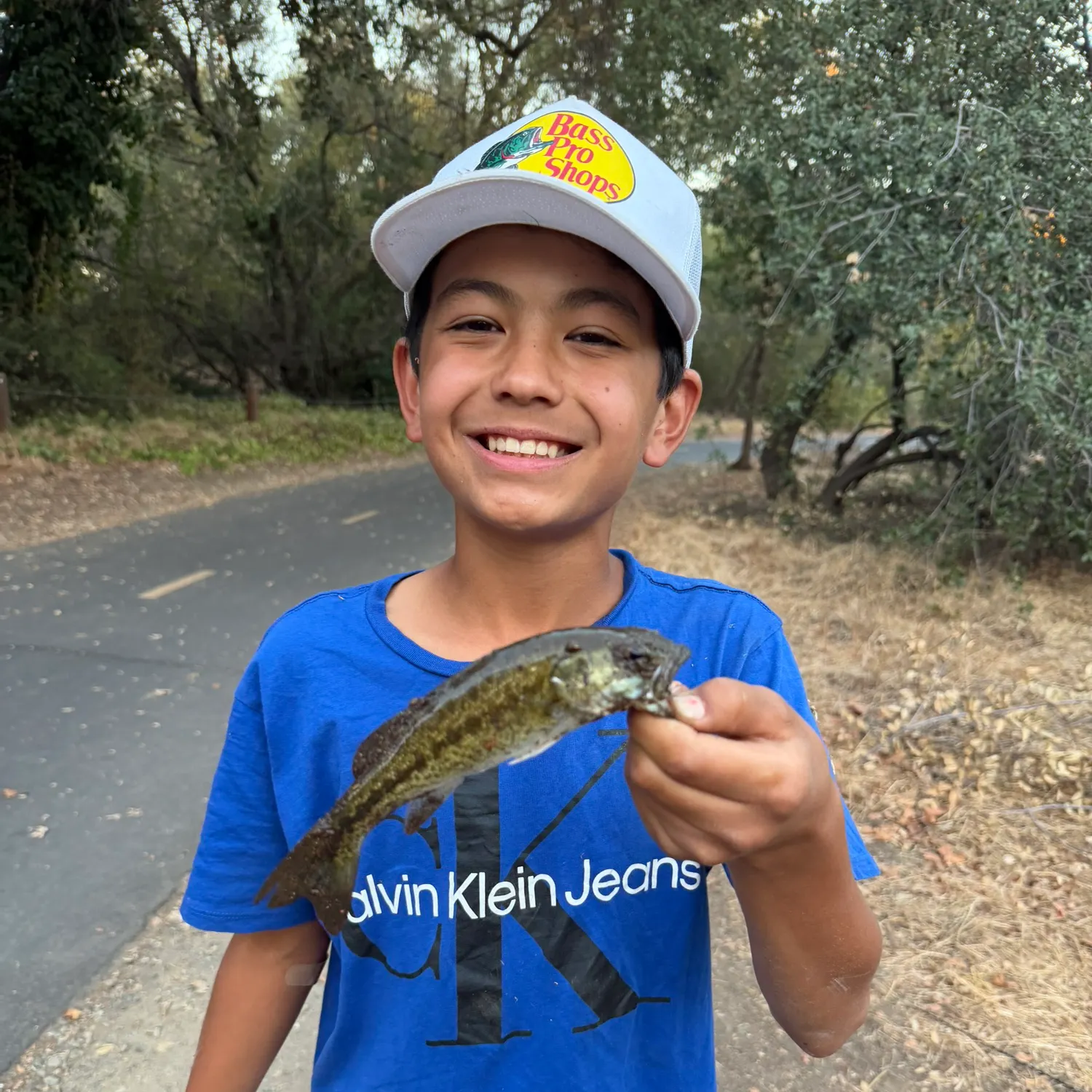 Spotted bass caught on Fishbrain