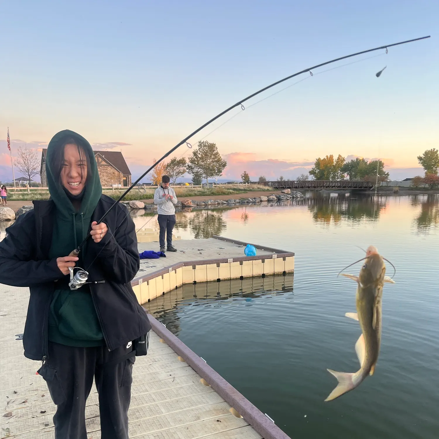 Channel catfish caught on Fishbrain