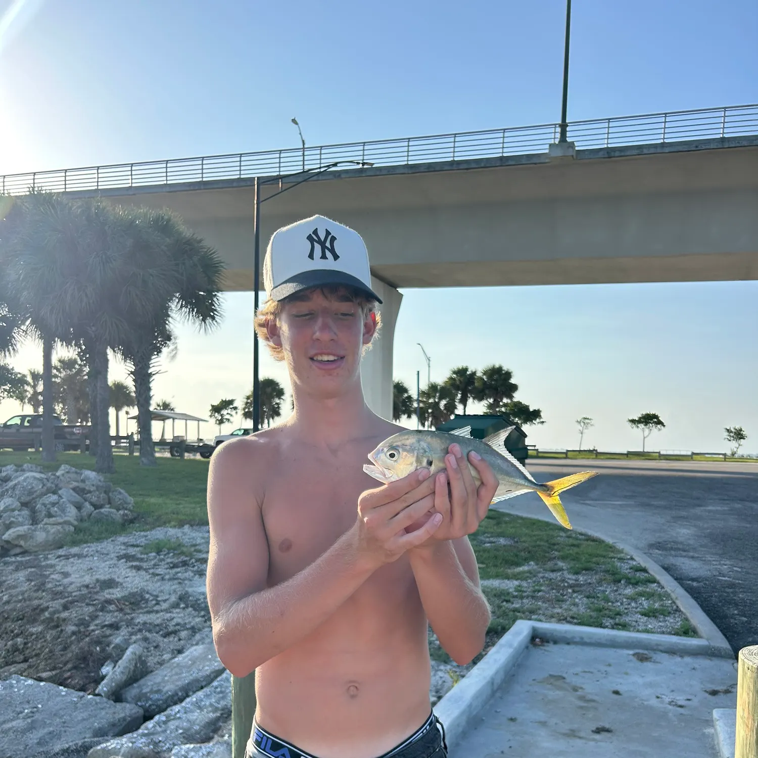Crevalle jack caught on Fishbrain