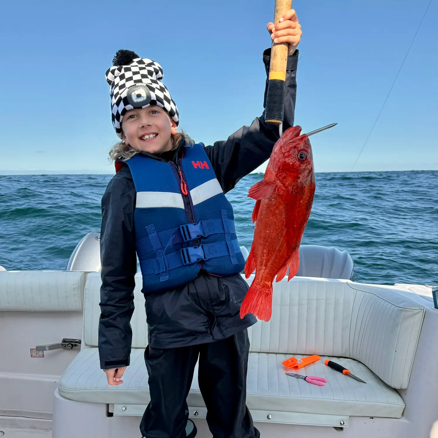 Vermilion rockfish caught on Fishbrain