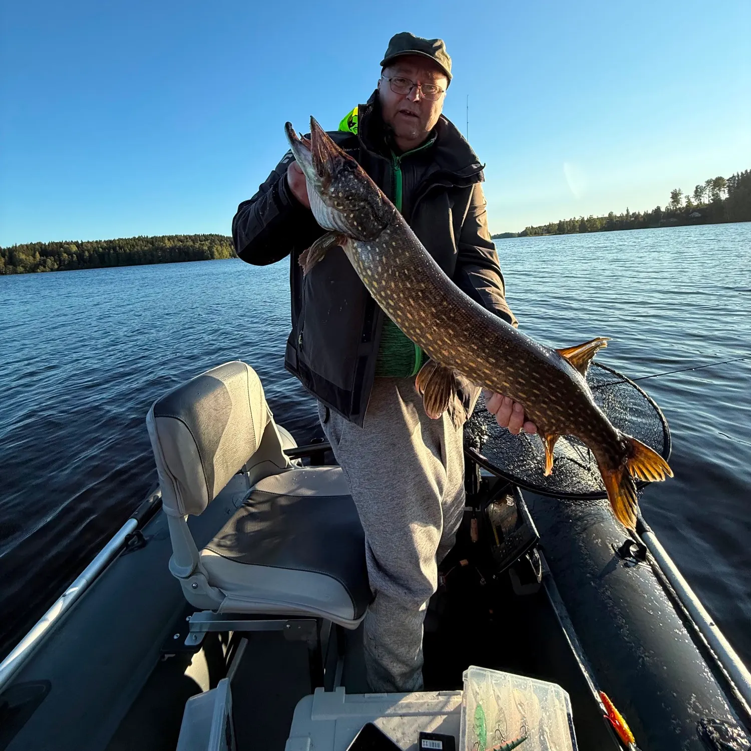 Northern pike caught on Fishbrain