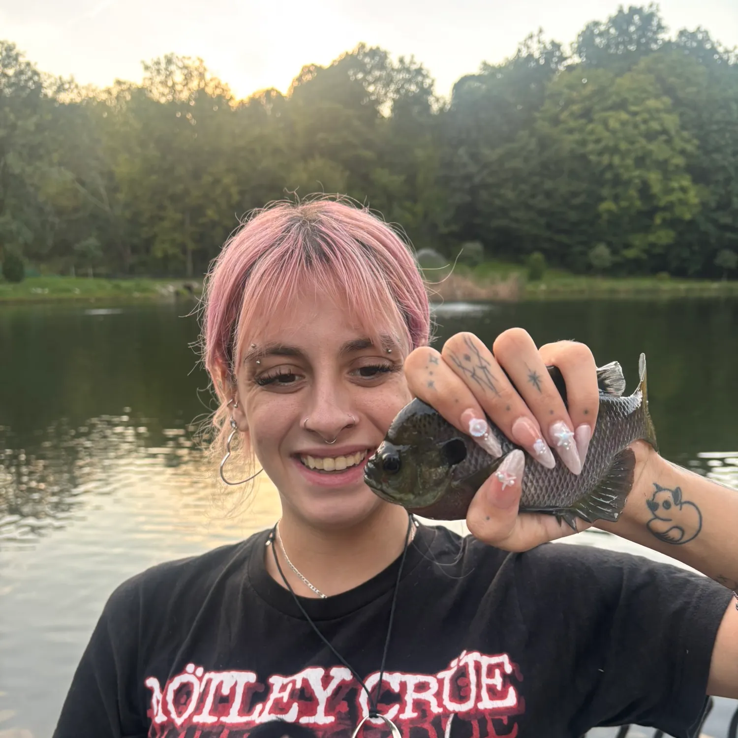 Bluegill caught on Fishbrain