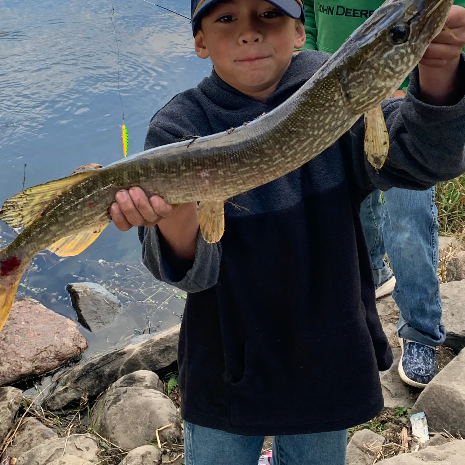 Northern pike caught on Fishbrain