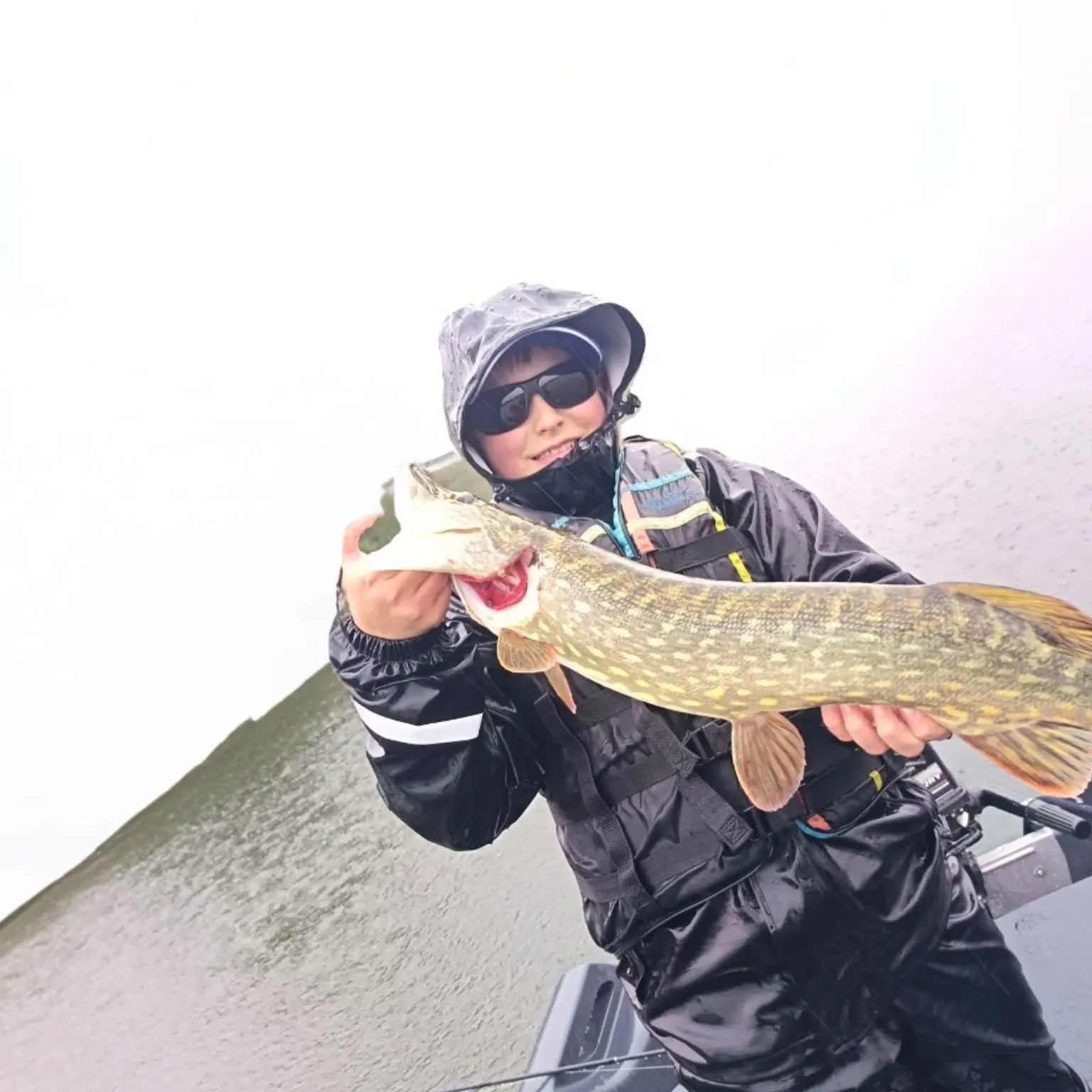 Northern pike caught on Fishbrain