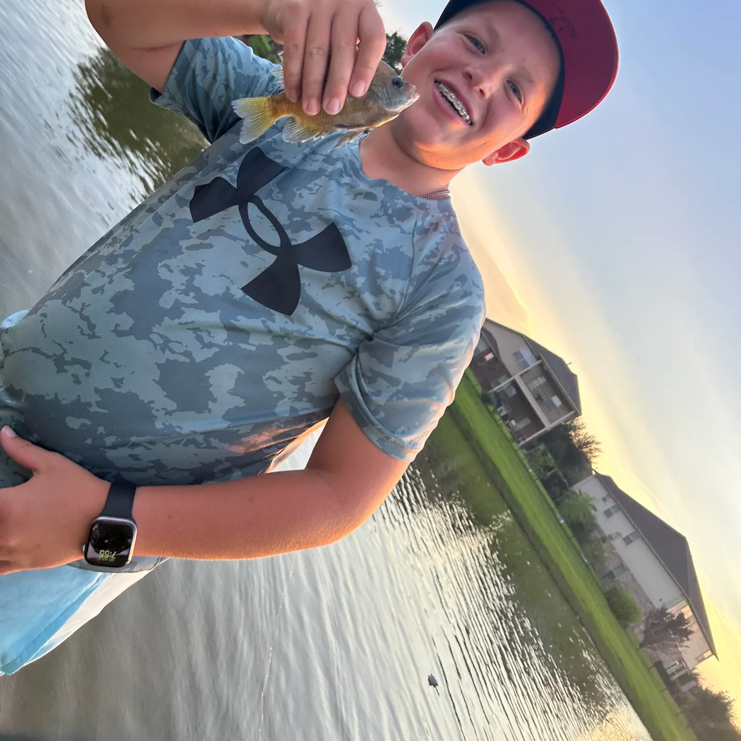 Bluegill caught on Fishbrain