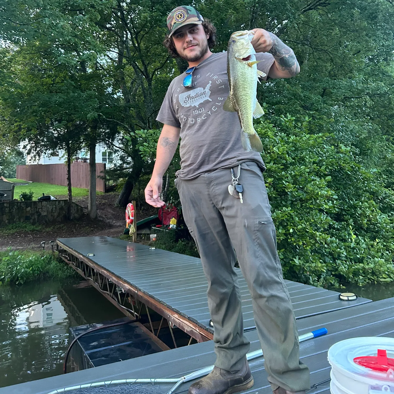 recently logged catches