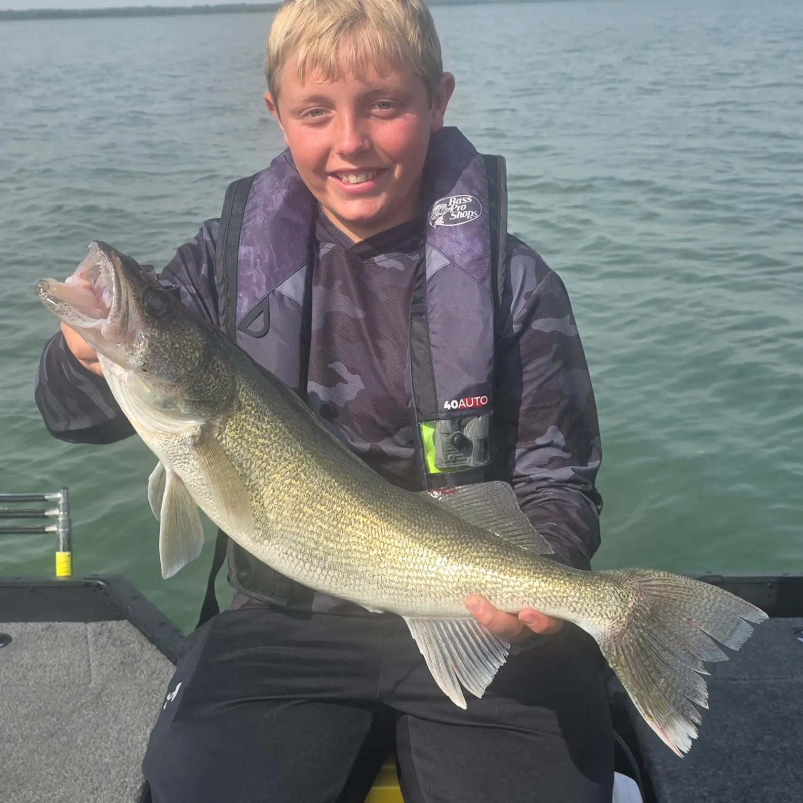 Walleye caught on Fishbrain