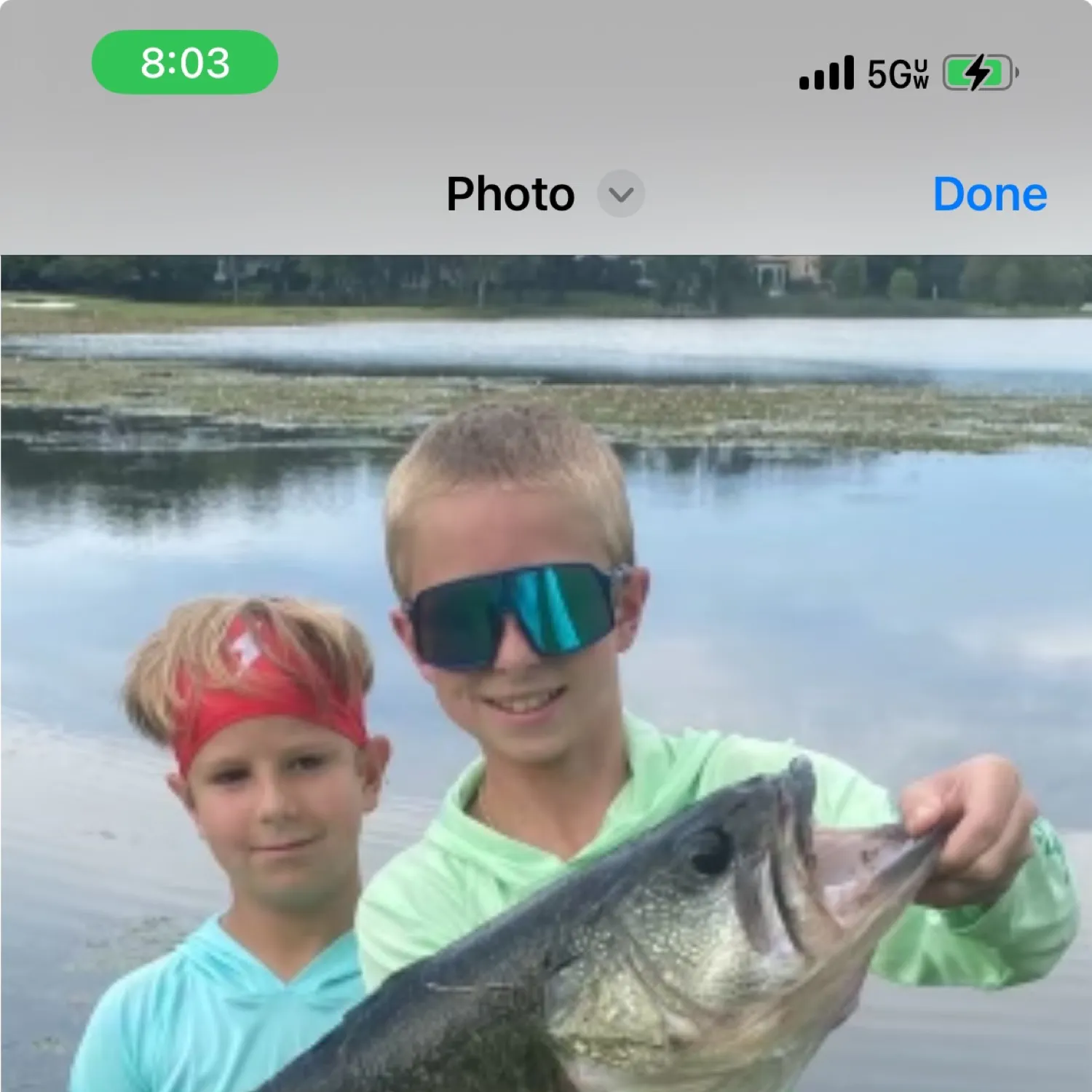 recently logged catches