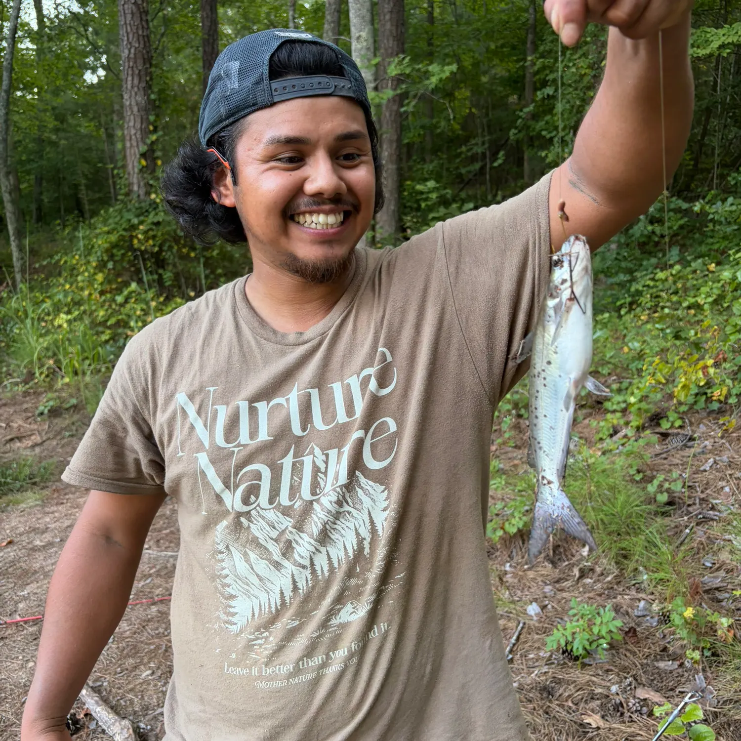 Channel catfish caught on Fishbrain