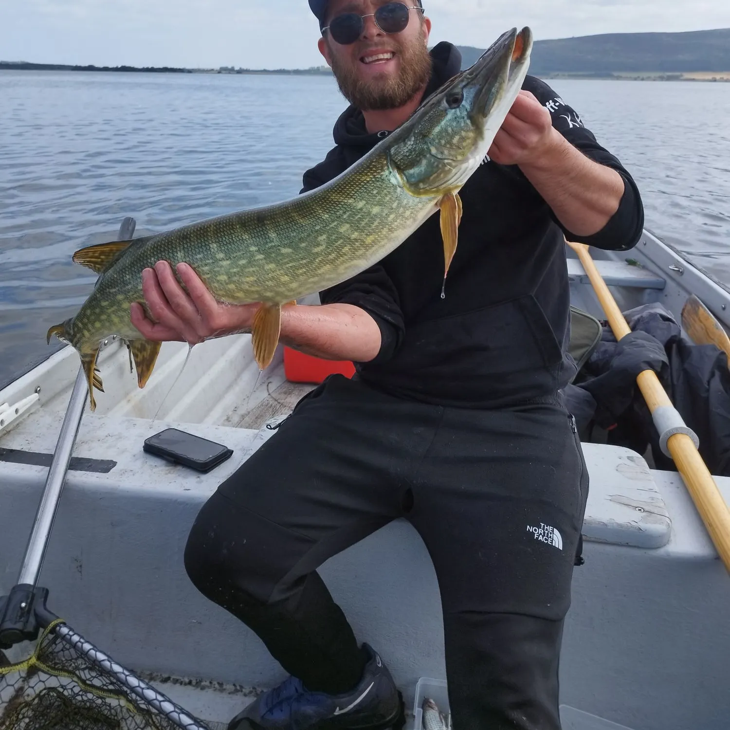 Northern pike caught on Fishbrain