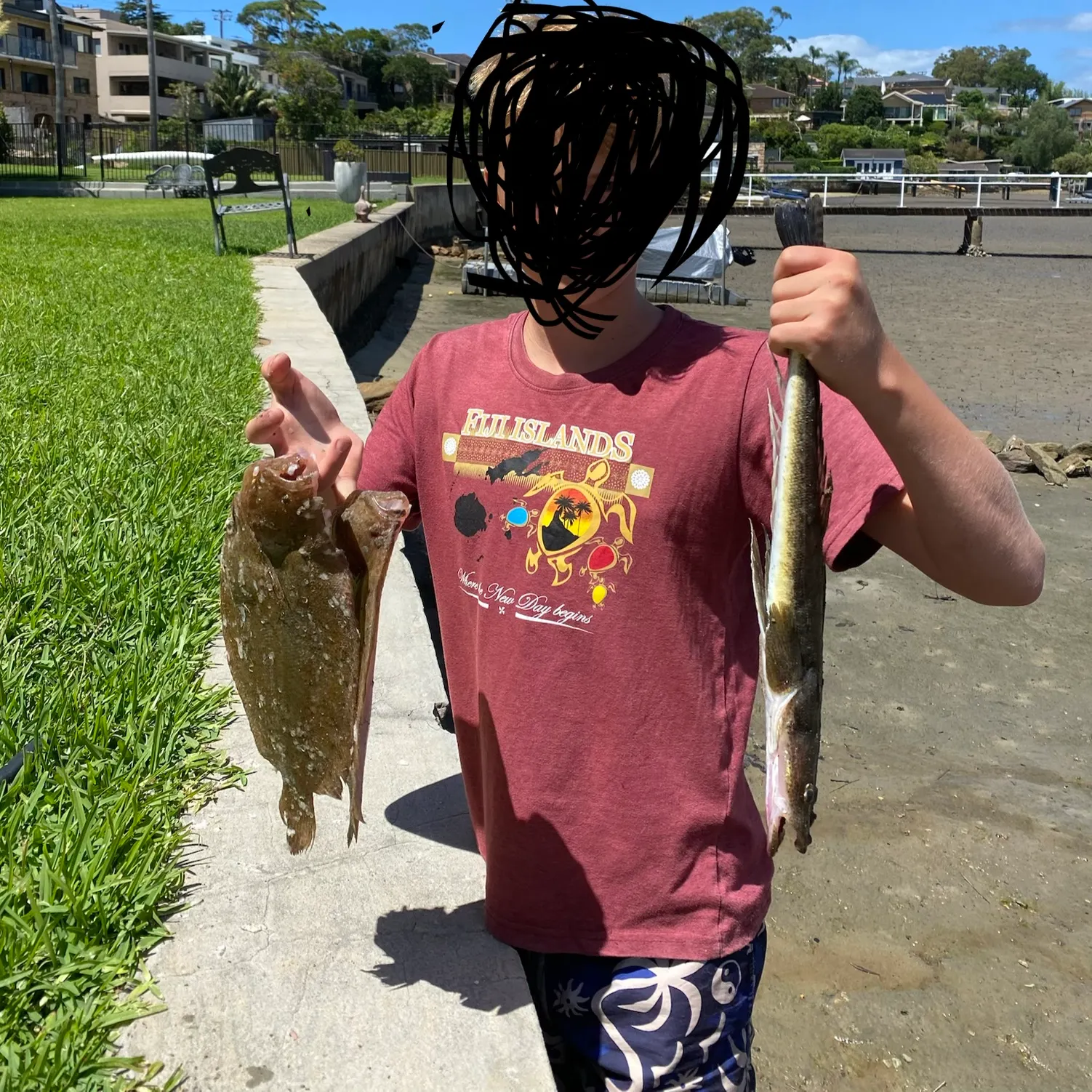 The most recent Largetooth flounder catches on Fishbrain